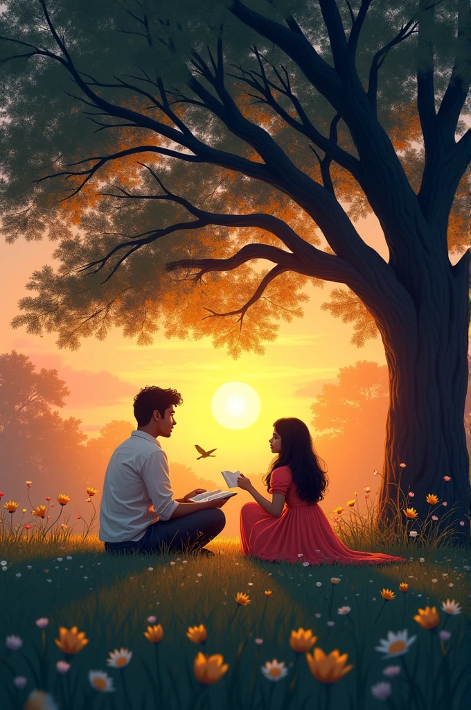 மீட்டிங் எட்டின் பார்க்
Setting ஒரு அழகான மாலை நேரத்தில் சென்னையின் புகழ்பெற்ற பூங்கா காற்றில் மெதுவாக வீசும் மலர்களின் வாசனைகள் மற்றும் பறவைகளின் கீச்சுகள் இந்த சூழலுக்கு சின்னமான அழகை சேர்க்கின்றன

Story Characters  intro

யாஷா 25 வயதான மென்பொருள் பொறியாளர், சுதந்திரமான, ஆனாலும் தனது வாழ்க்கையில் சற்று தனிமை உணரும்

யாஸ்மின் 23 வயதான கலை ஆசிரியர், பூரணமாக உயிரோடும் உற்சாகத்தோடும் நிறைந்தவள், தன் கனவுகளை சாதிக்க முயற்சிக்கிறாள்.

Plot

INT. பூங்கா - மாலை

யாஷா தனது மாலை நடைபயிற்சிக்காக பூங்காவிற்குள் நுழைகிறார். காற்றில் வீசும் மலர்களின் வாசனை மற்றும் பறவைகளின் கீச்சுகள் அவனை கவர்கின்றன. அவன் இயற்கையை ரசிக்கிறான். திடீரென, அவன் பார்வை யாஸ்மின் அருகே சென்று நிலைக்கிறது.

யாஸ்மின், பூங்காவின் மையத்தில் இருக்கும் ஒரு அழகான மரத்தின் கீழ் புத்தகம் படித்து கொண்டிருக்கிறாள். அவள் முகத்தில் ஒரு அமைதியான அழகு இருக்கிறது. யாஷா, அவள் அருகில் மெதுவாக செல்கிறான்.

யாஷா  (சில சமயத்தில்)  
வணக்கம்! இந்தப் புத்தகம் மிகவும் ஆர்வமுள்ளதா?

யாஸ்மின்(மெதுவாக முகம் மேலே)  
வணக்கம்! ஆம், மிகவும் சுவாரஸ்யமாக இருக்கிறது.

யாஷா  (சிரித்துக்கொண்டு)  
நான் உங்களை களைக்கவிட்டுவிட்டேனா?

யாஸ்மின்  
(புன்னகைத்துக்கொண்டு)  
இல்லை, இல்லை. இதுவரை யாரும் இதை பற்றி கேட்கவில்லை.

யாஷா 
நான் யாஷா.

யாஸ்மின்  
நான் யாஸ்மின். சந்தித்ததில் மகிழ்ச்சி.

யாஷா
நான் இந்தப் பூங்காவிற்கு மாலை நடைப்பயிற்சிக்காக வருவேன். நீங்கள்?

யாஸ்மின்
நான் ஏதாவது புத்தகம் படிக்கவே இங்கே வருவேன். உரையாடல் மெதுவாக இயல்பாக மாறுகிறது. இருவருக்குள்ளும் முதல் சந்திப்பில் ஒரு மெல்லிய நட்புத் தோன்றுகிறது.

சூரியன் மெதுவாக மறைந்து கொண்டு இருக்கிறது. யாஷா மற்றும் யாஸ்மின் இருவரும் சந்தோஷமாக பேசிக் கொண்டிருக்கிறார்கள். 

யாஷா
நாளைக்கு மீண்டும் சந்திப்போம் என்று நினைக்கிறேன்.

யாஸ்மின் 
நிச்சயமாக. நல்ல இரவு