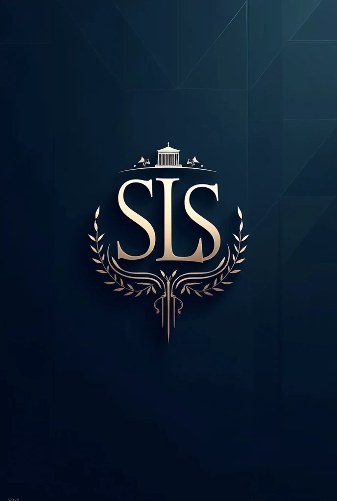 Por favor, Create a logo for a law firm with the initials SLS