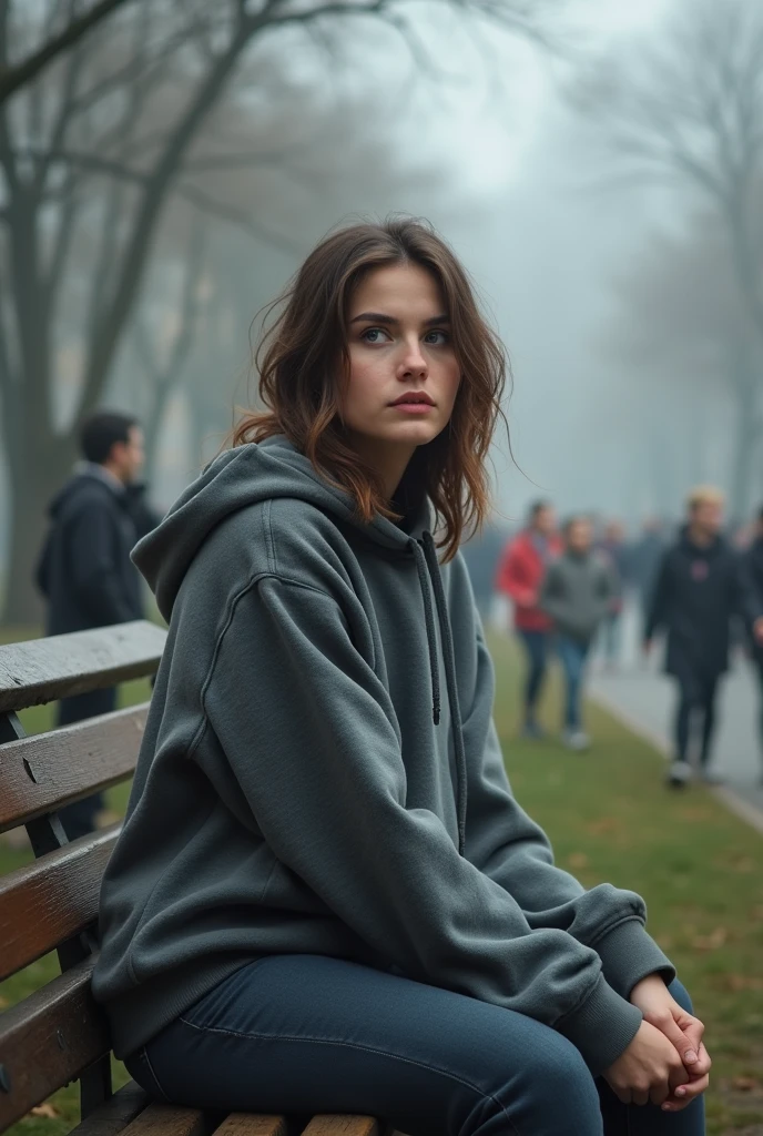 20-year-old woman with misanthropy and fear of people