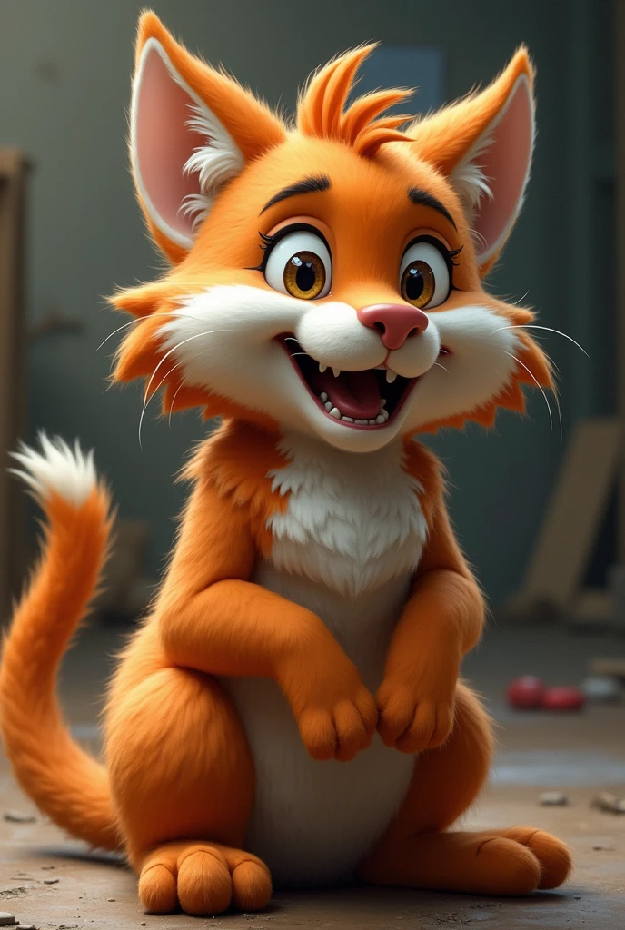 Furry se masturbando 