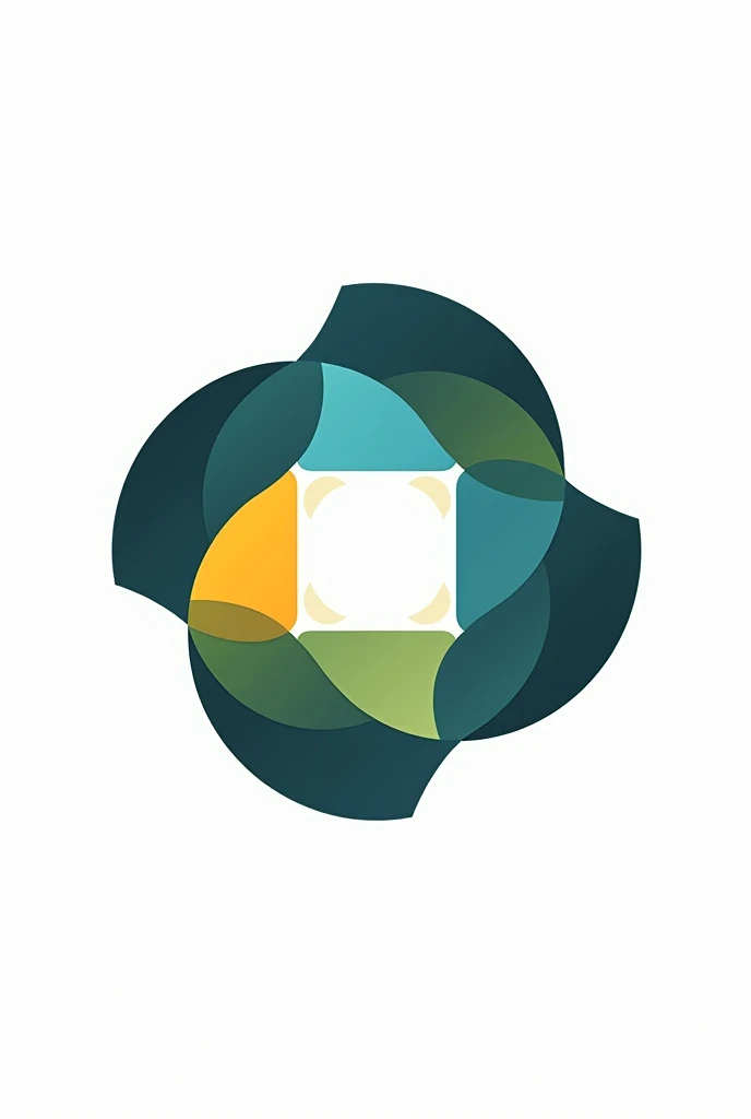 Logo showcasing geometry