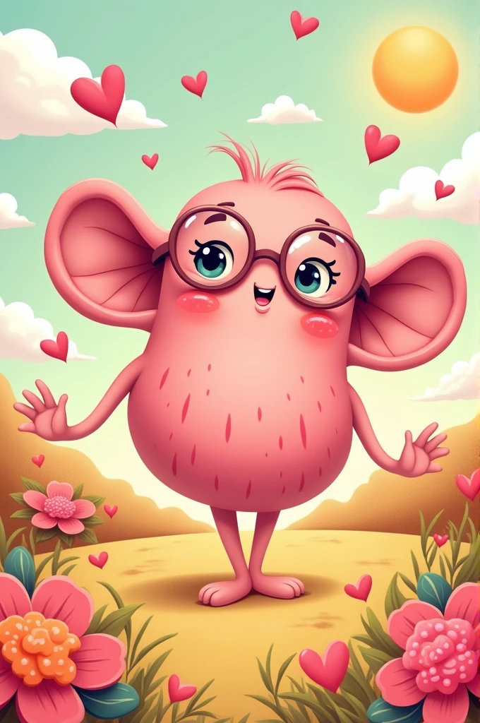 uterus-friendly cartoon