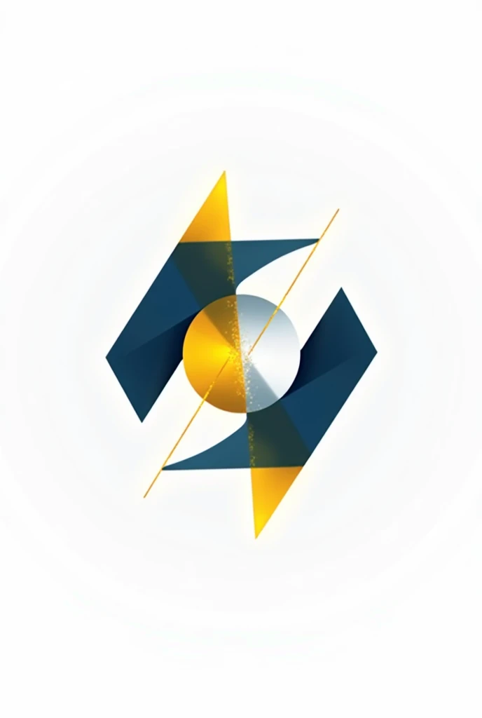 Unique logo showcasing geometry