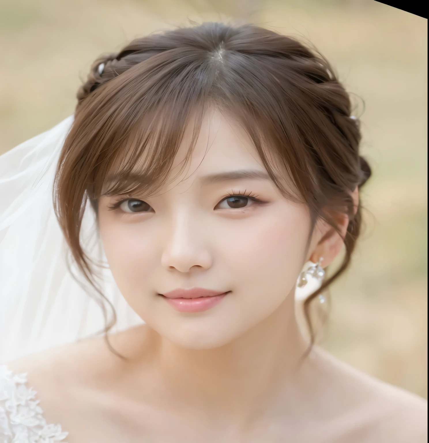 Close up portrait of woman in veiled wedding dress, Lee Ji-eun, Lee Ji-eun, Jaeyoung Nam, Park Jimin, Kwak Ji-yeon, Choi Hong-hwa, Yoshitomo Nara, Shin Min-jung, seseon yoon, Hwang Seong, Chiho, Kim Hyun-joo