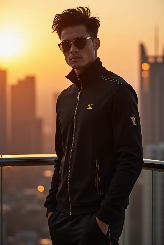 Luxury Track suti brand name me show