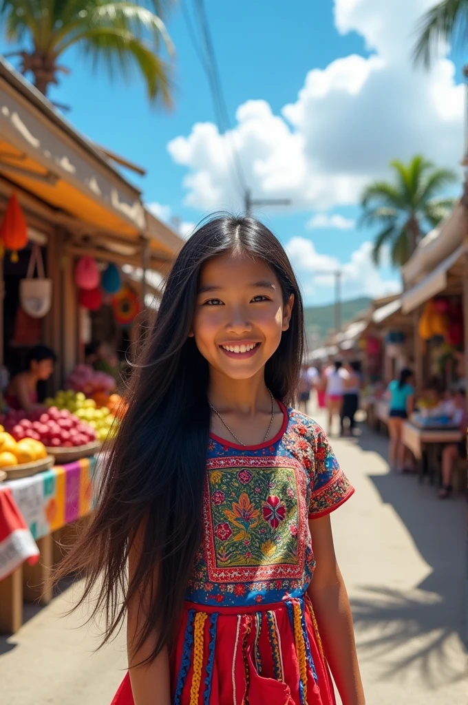 A girl in ilo