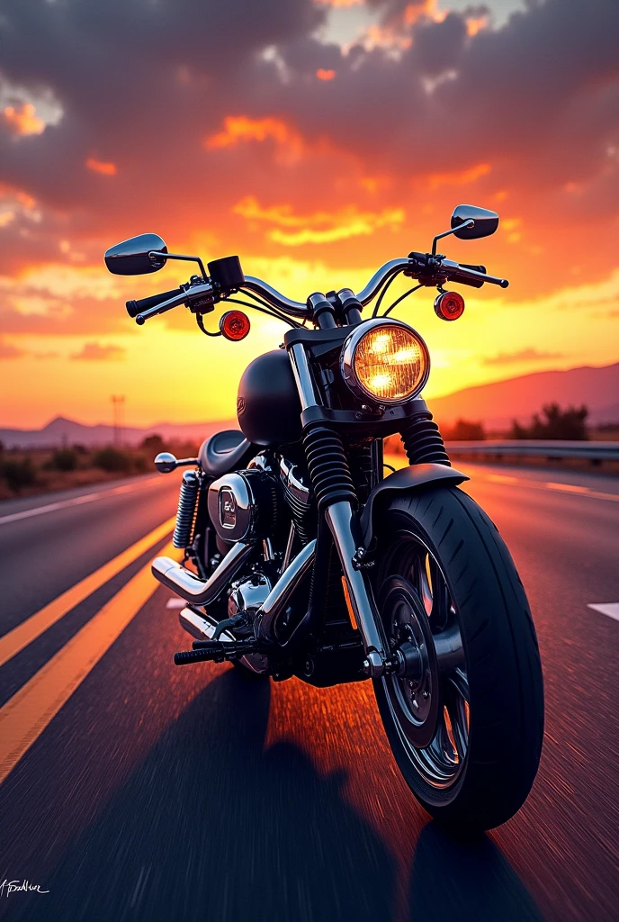 Create a phone case design for me with a motorcycle theme.