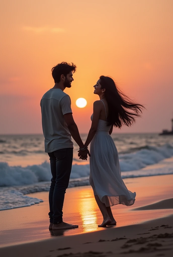Scene 2
பீச்சில் முதலிரவு
Setting மாலை நேரம், மெரினா பீச், சென்னையில். கடலின் அலைகளின் சத்தம் மற்றும் கடற்கரையில் வீசும் காற்று சூழலின் அழகை பெருக்குகின்றன.
Characters
யாஷா
யாஸ்மின்
Plot
Scene 2
பீச்சில் முதலிரவு
Setting மாலை நேரம், மெரினா பீச், சென்னையில். கடலின் அலைகளின் சத்தம் மற்றும் கடற்கரையில் வீசும் காற்று சூழலின் அழகை பெருக்குகின்றன.
Characters
யாஷா
யாஸ்மின்
Plot
EXT. பீச்சின் வானத்தை காண்கின்றனர்
யாஷா
நாம் சந்தித்த முதல் நாள் போல் இங்கே சந்திப்பது மிகவும் அருமையாக உள்ளது.
யாஸ்மின் (சிரித்துக்கொண்டு)
ஆம், நிச்சயமாக.
இருவரும் கடற்கரையில் அழகான மாலை நிமிடங்களை அனுபவிக்கின்றனர் அவர்களது நட்பும் காதலும் மெதுவாக வளர்கின்றன.
FADE OUT