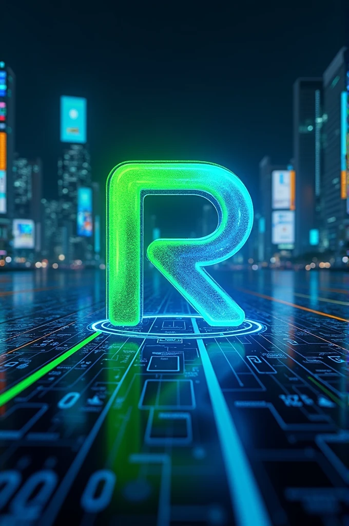 Create a professional fintech brand name image RechargiGo who provide money withdrawal money transfer recharge aeps digital services.