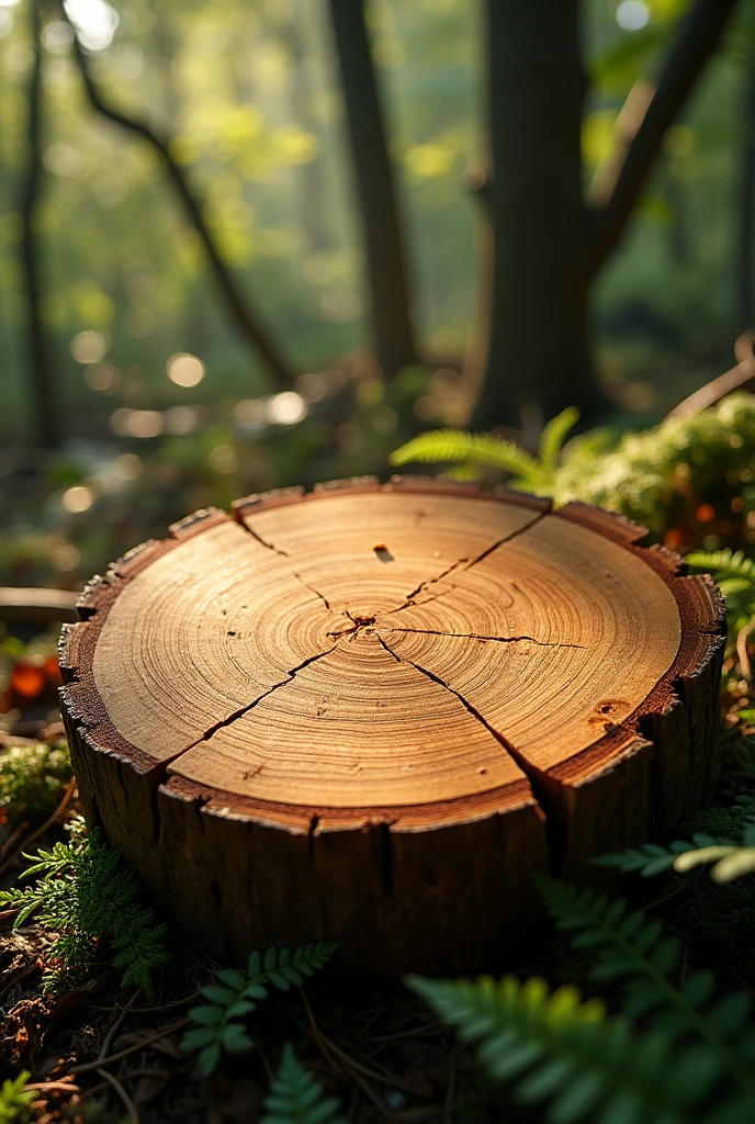 piece of cut wood