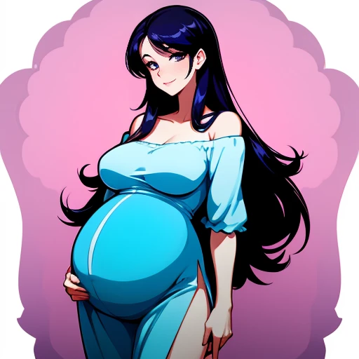 Mother,35 years old,人妻 A pregnant woman,pregnant,pregnant,pregnant with twins,10 months pregnant,Pretty Face,Sexy body,Long hair,wearing white transparent off-the-shoulder dresses,Sexy pajamas