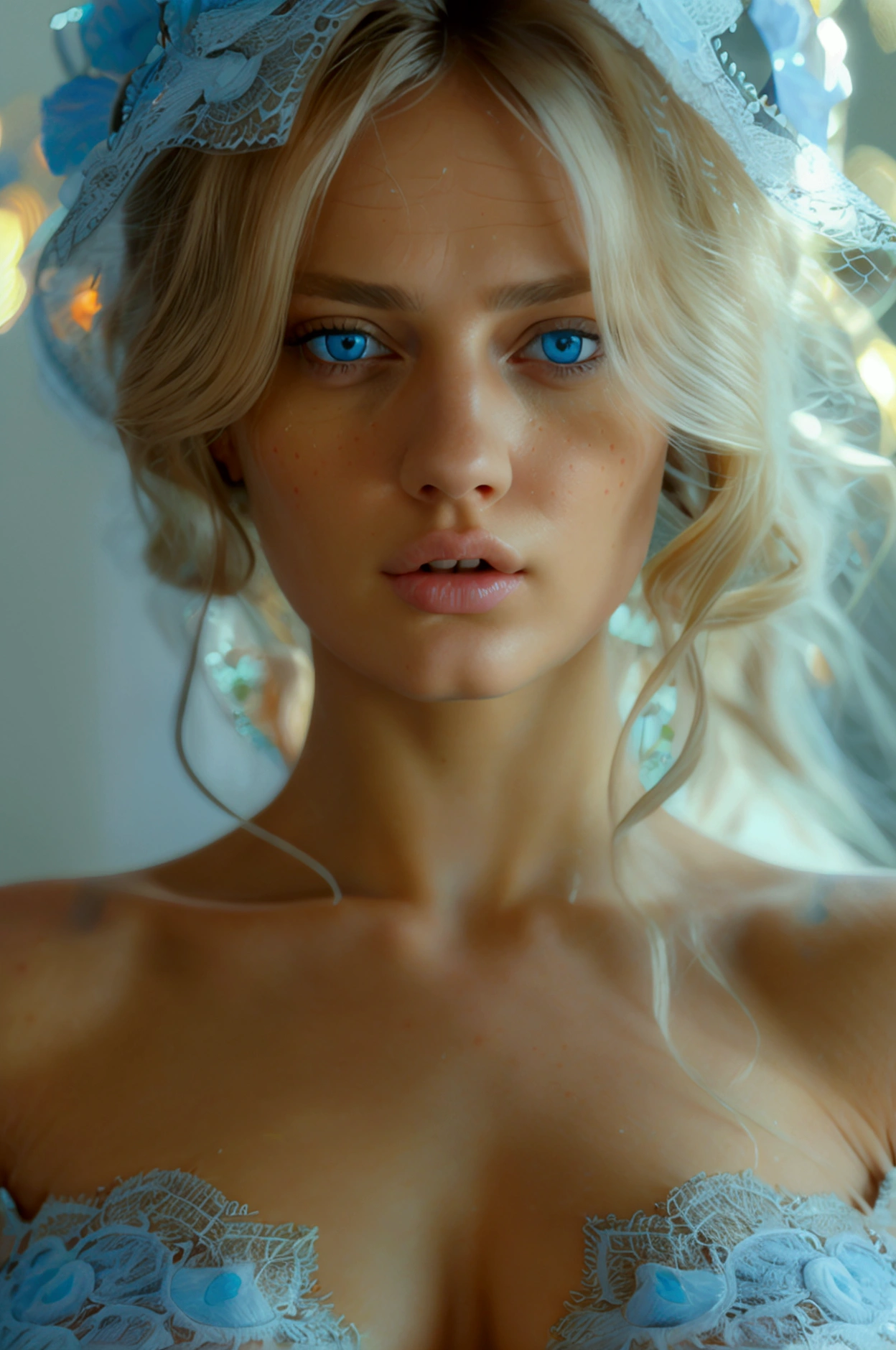 beautiful detailed woman, 36DD breasts, perfect nipples, intricate skin texture, nude photoshoot, blue eyes, blonde hair, hot, sexy, (best quality,4k,8k,highres,masterpiece:1.2),ultra-detailed,(realistic,photorealistic,photo-realistic:1.37),studio lighting,ultra-fine painting,sharp focus,physically-based rendering,extreme detail description,professional,vivid colors,bokeh,portrait