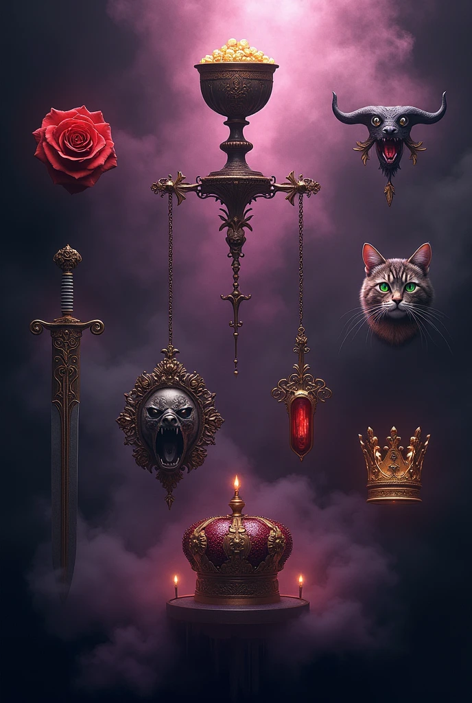 symbols of the seven deadly sins