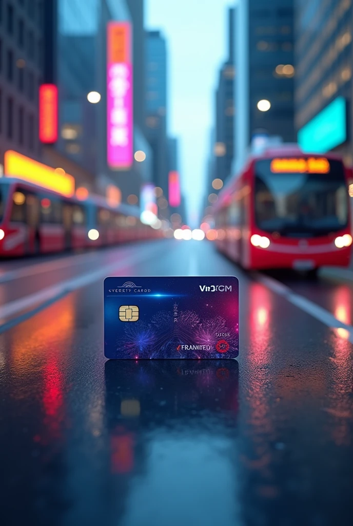 Make a card named smart pass card which is used as metro card, bus card and as atm card tooo 