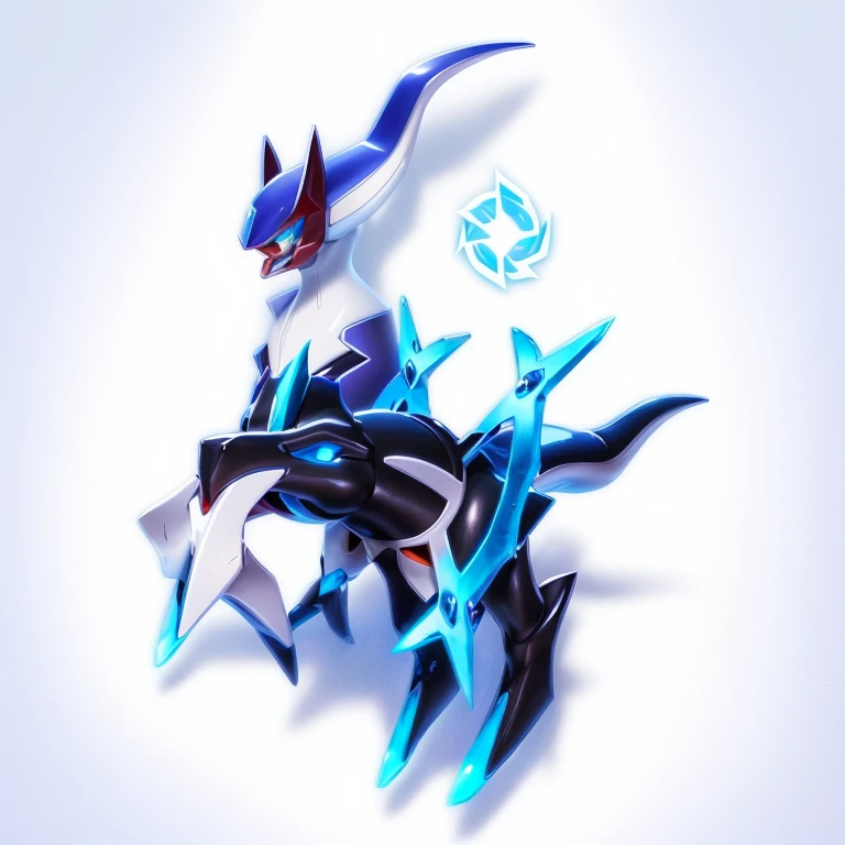 a close up of a cartoon character with a sword, mega legendary, official art, ken sugimori art, illustration pokemon, lance, dialga the pokémon, polished : :, by Ken Sugimori, giratina, portrait of a zentaur, new pokemon, conceptual mystery pokemon, hq artwork, shadow, intense fantasy, koda kazuma