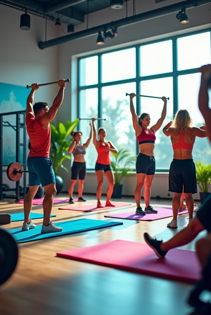 Generate a background for a gym website