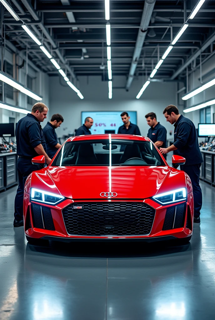Audi R8 operation