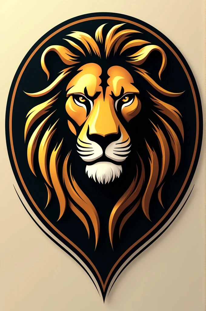Lion-shaped logo by Olnide