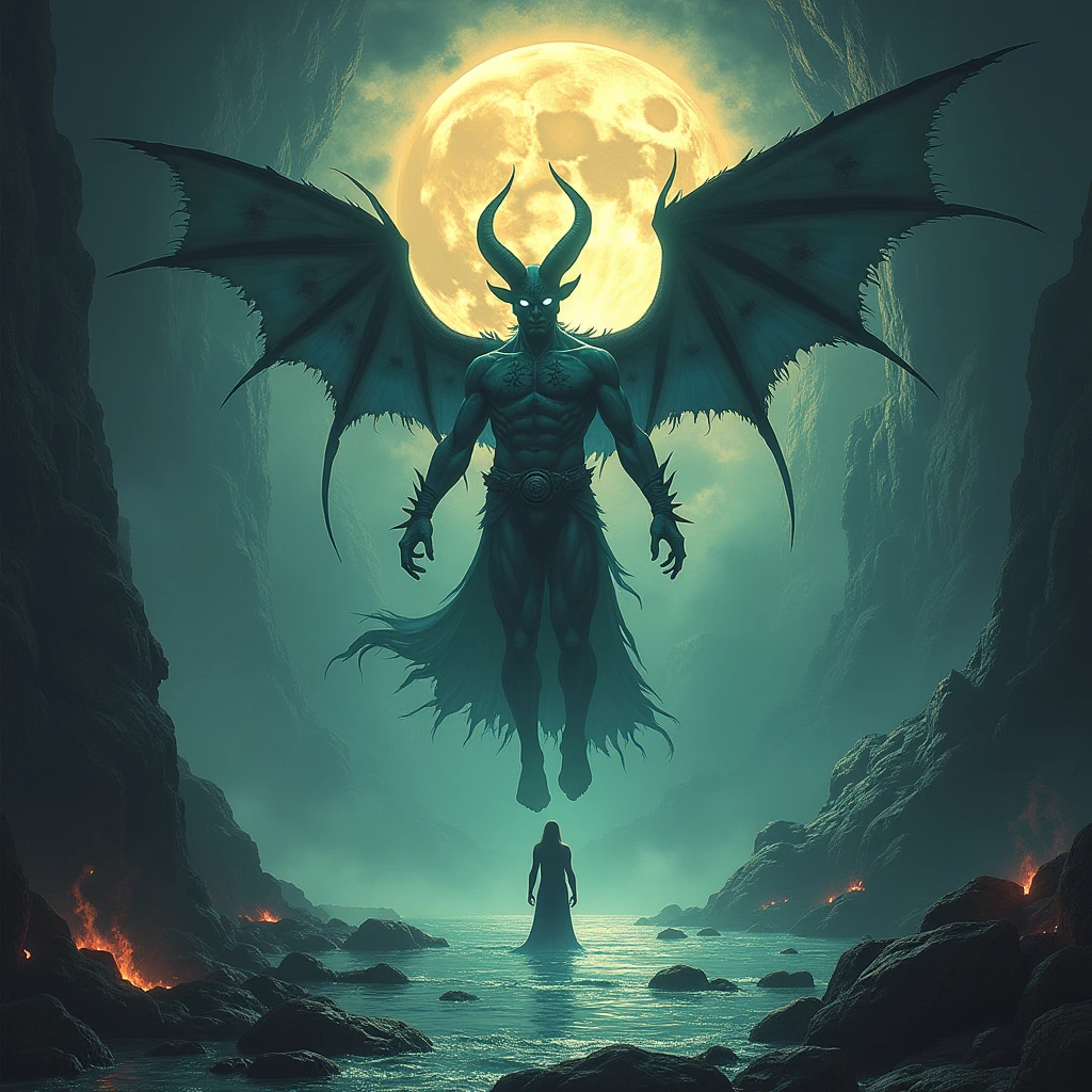 The Atlanteans had advanced technology. Their advanced science allowed them to control the weather, purify salt water into fresh water, and even travel across dimensions using intergalactic portals. But all this progress could not protect them from a mysterious, ancient enemy awakened from a deep slumber, an enemy of a different kind: the demons of Hell.
