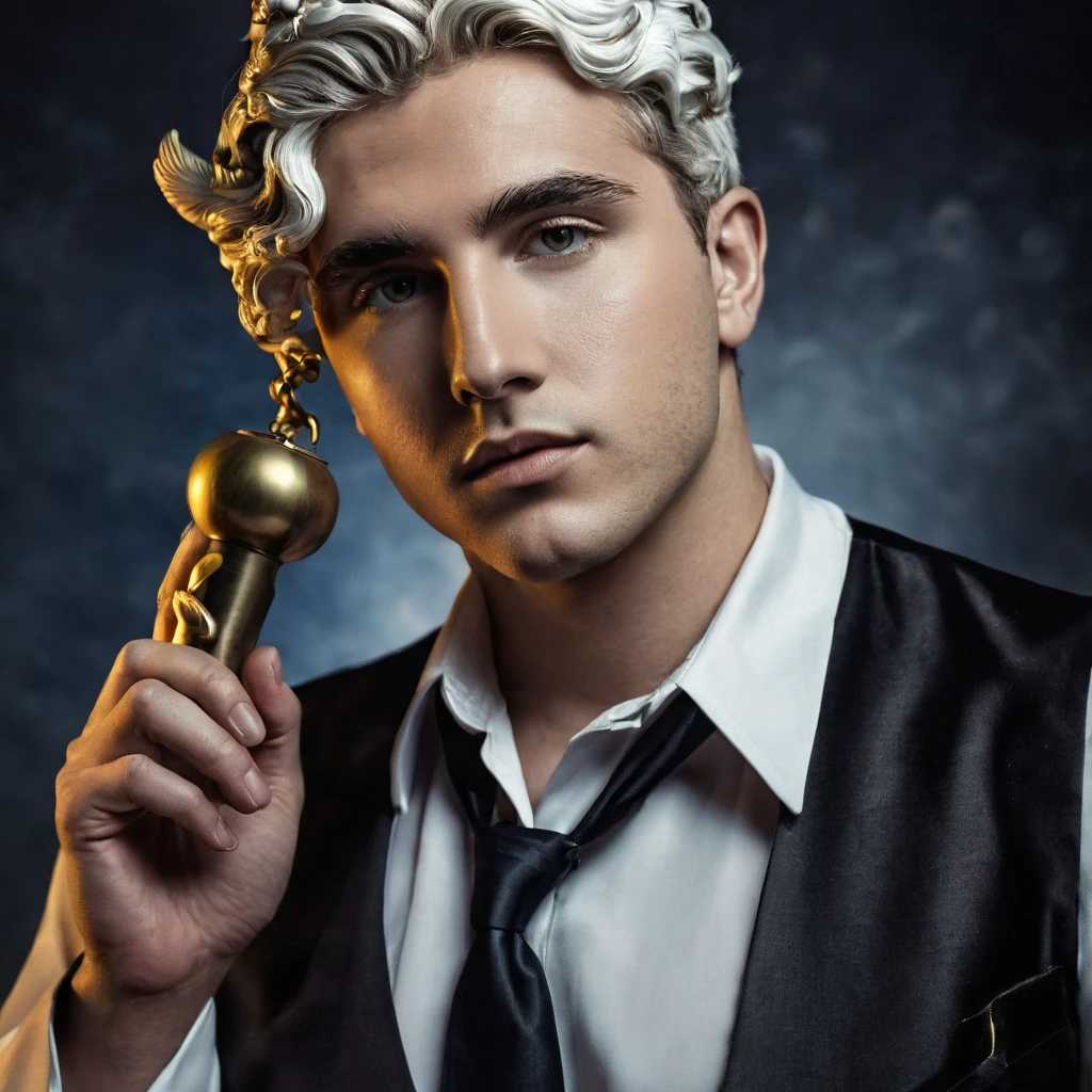 man in the image of Apollo
