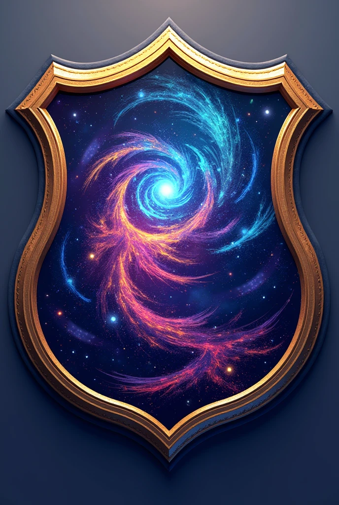 GLAXYFC Football Team Crest
Let the border be a golden color
The crest should be somewhat similar to FC Barcelona's
It should have a galaxy