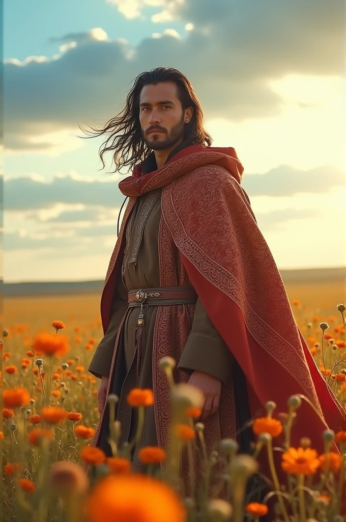 Handsome, rich, strong, and gentle Kazakh man