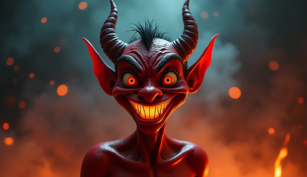 devil smile