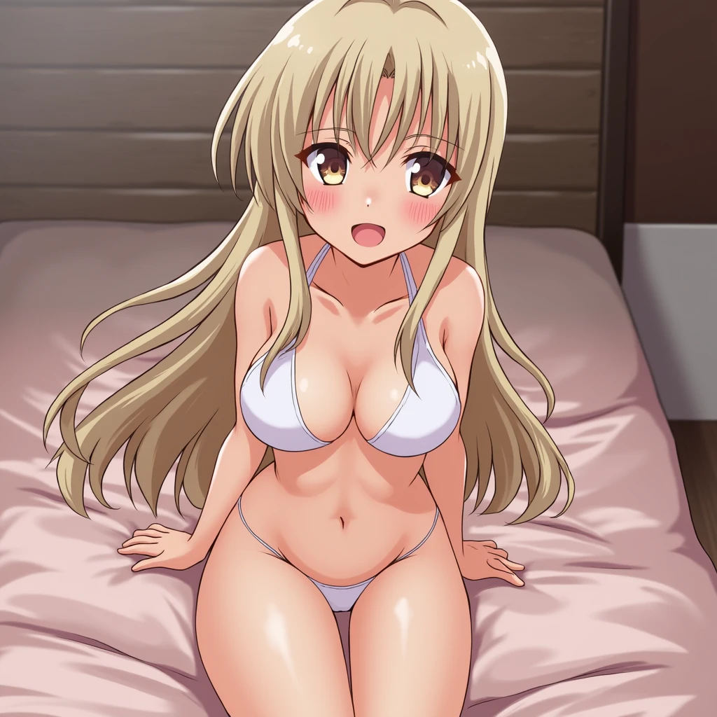 ((Highest quality)), ((masterpiece)), (Familiar), Perfect Face, indoor, Bedroom, Observe the audience,
One Woman,
Open your mouth, Ecstatic expression, blush, smile,
Small breasts, Flat Chest, , , child, ,
Long Hair,
Spread your legs,Erotic,Too much exposed skin,Sperm on chest,Titty fuck,penis,anime,Alignment