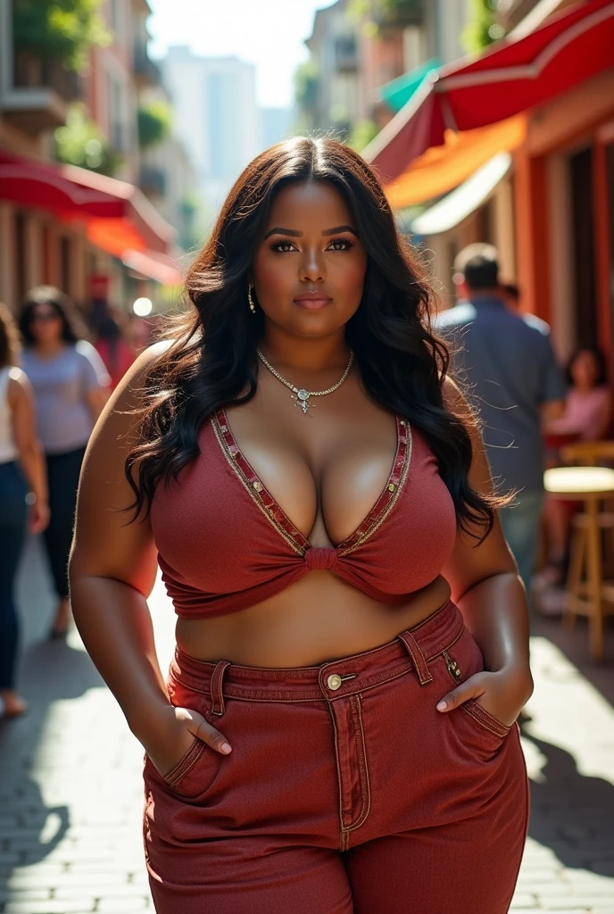 Girl with big boobs and ass more extra large