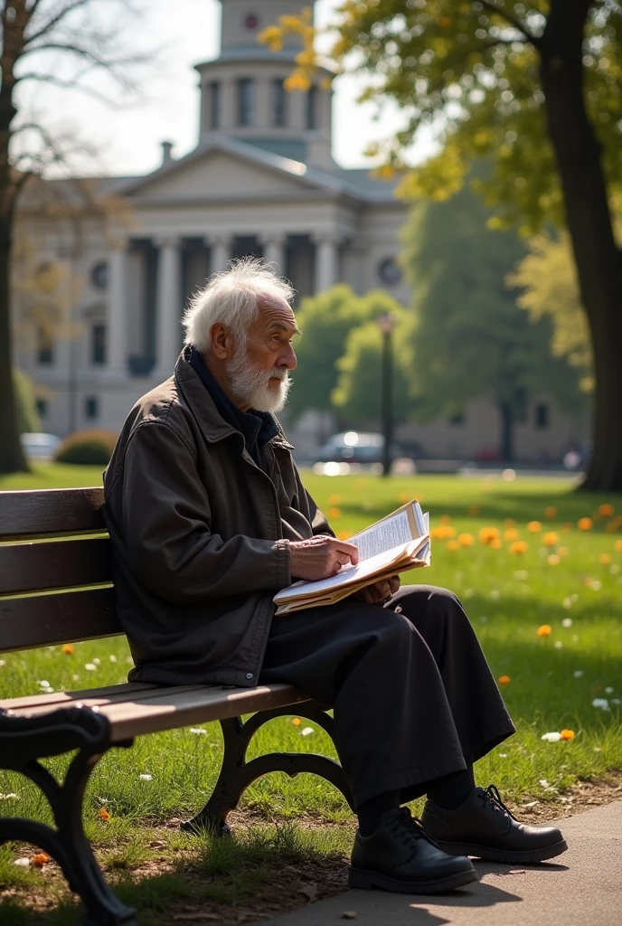 Homeless person with access to justice