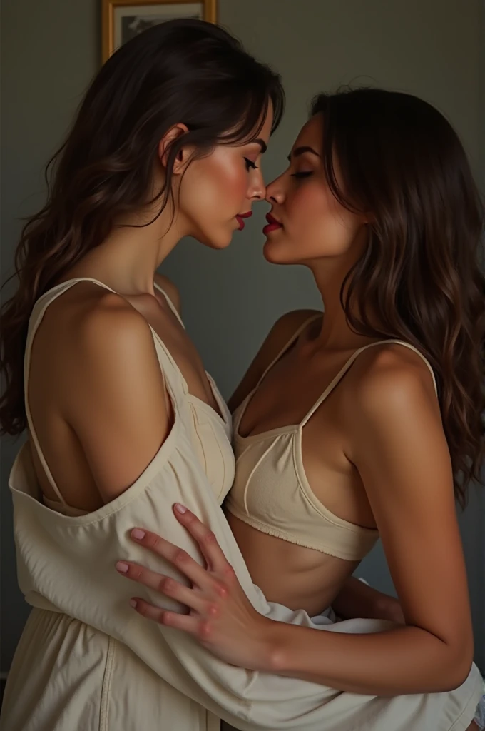 two women having sex
