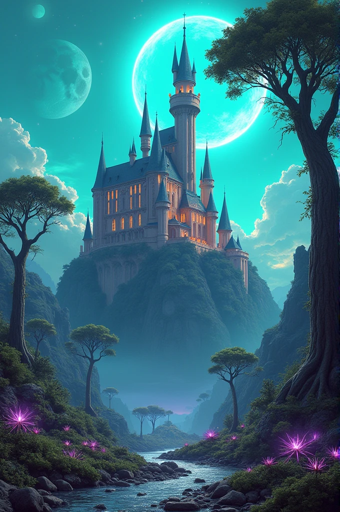 Château dur une autre planète 
