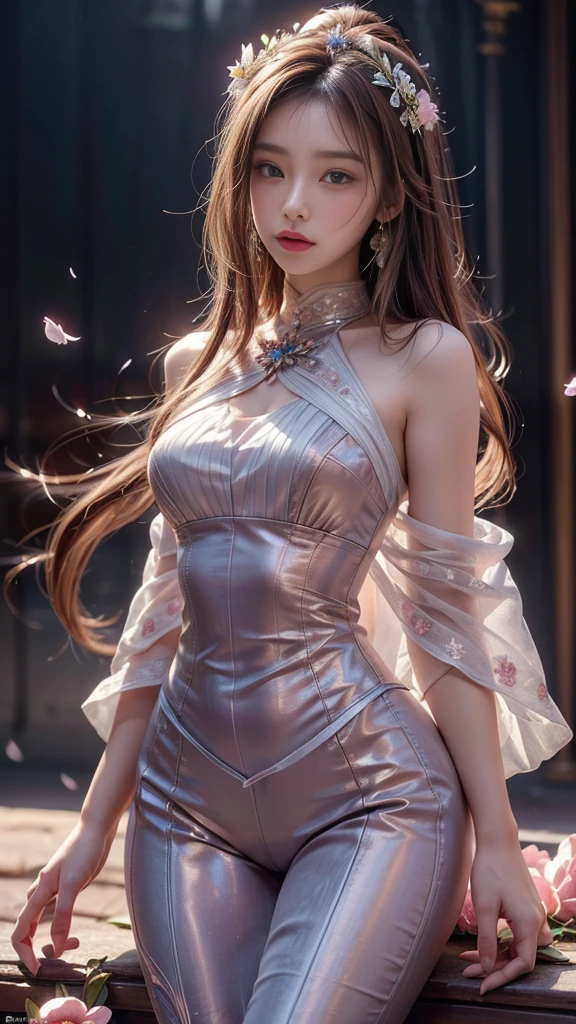 ((best quality)), ((masterpiece)), (detailed:1.4), 3D, Image of a beautiful Chinese fairy,HDR (High Dynamic Range),Ray Tracing,NVIDIA RTX,Super Resolution,Unreal 5,Subsurface scattering,PBR Textures,Post-Processing,Anisotropic filtering,Depth of Field,Maximum clarity and sharpness,Multi-layered textures,Albedo and Specular Maps,Surface Shading,Accurately simulate the interaction of light with materials,Perfect proportion,Octane Rendering,Two-color lighting,Large aperture,Low ISO,White Balance,Rule of Thirds,8K Native,