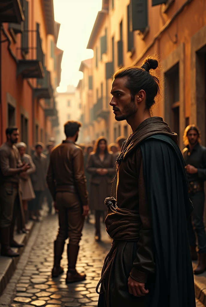 Benvolio and Mercutio run into Tybalt, because he wants to fight Romeo. Romeo tries not to fight and avoids Tybalt, but Mercutio's emotion took over and he was provoked to fight Tybalt. Romeo tries to separate them, but then Tybalt fatally wounds Mercutio. Runs for both families while they die.