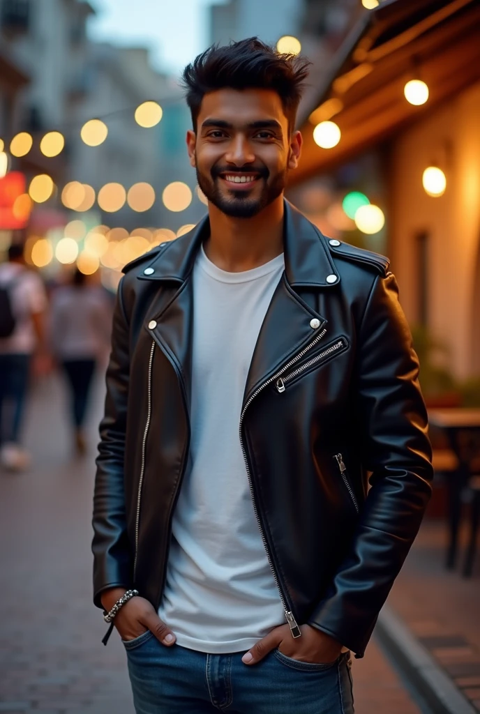 make a Indian 24 year old boy picture, looking hot and sexy