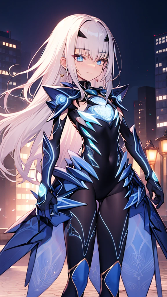 ((full body)),Explain the whole,Browsing Caution,最high quality,High resolution, Very detailed,Game CG,Dutch Angle,緻密でBeautiful Eyes,beautiful girl,Chest Focus,(Captivating smile),  leotard，armor, 装甲dress, 黒いgloves, Blue Armor, Blue dress, breastplate, dress, drop down, gloves, mask, Shoulder rest, 短いdress, shoulder armor,Thigh-high boots，semi-realistic,1 Stasend, armorを着たdress, Blue Armor,((Very detailedな背景)), (((Cowboy Shot,Dynamic Angle)))，1 person,,(Glowing Skin:1.3),(beautifully濃厚な肌),(Thinning hair), masterpiece, high quality, High resolution, Confused,(beautifully、beautiful:1.2), Beautiful Hands, (4K), 8k, Perfect balance,(Highly detailed CG Unity 8k wallpaper), Perfect hands, Embarrassing, blush, Light_vestige,Intricate details,Written boundary depth, extremely delicate and 美しい,Professional photography, Bokeh, High resolution, Sharp details, 最high quality, Thick thighs,Beautiful Eyes, Beautiful background, Outdoor，
