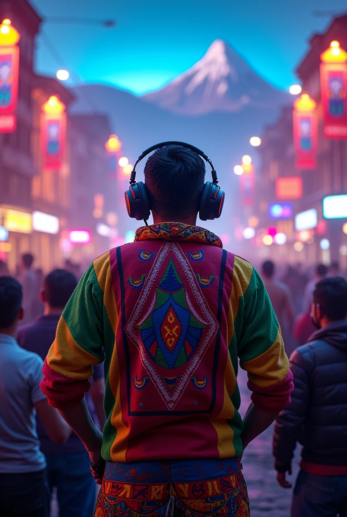 I want to generate an esports image representing Bolivia.