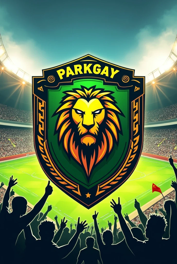A crest of a football team called parkgay