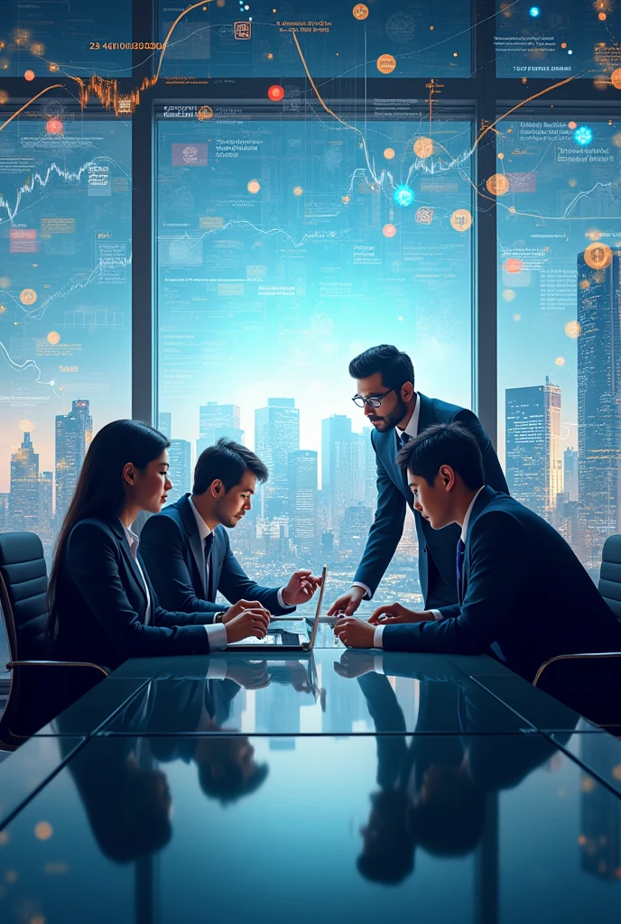Create some time-consuming images to incorporate into a PowerPoint presentation on financial capitalism.