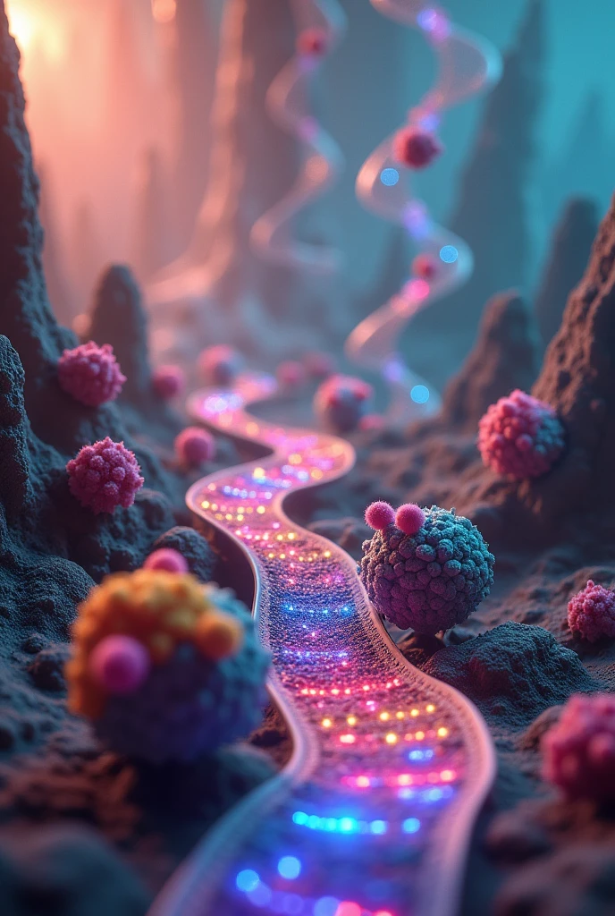 5. *The Assembly of the Pieces (Translation and Anticodon Pairing)*
This is where a group of small workers called transfer RNA comes in (ARNt). Each of these small workers carries a specific building block, an amino acid, that is the piece needed to build the protein. Transfer RNA has a special key (anticodon) that fits perfectly with a section of the instruction tape (codon). As ribosomes move the tape, transfer RNAs place their blocks in the correct order, following the instructions to the letter.

