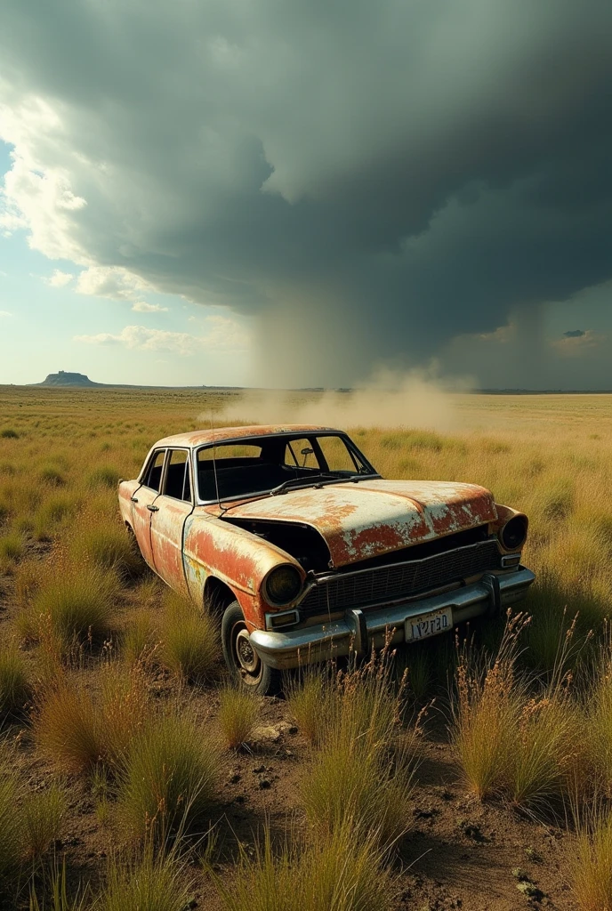 crashed car