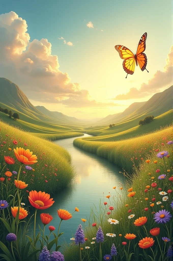 I would like an image background representing a life dream
