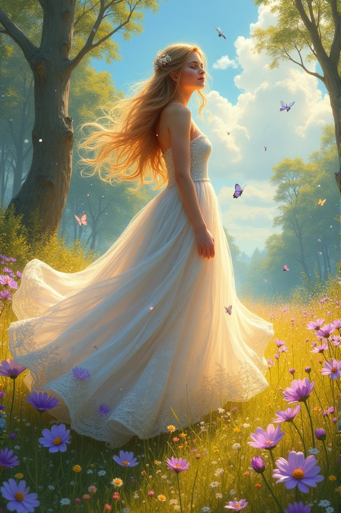 Young woman, Darling