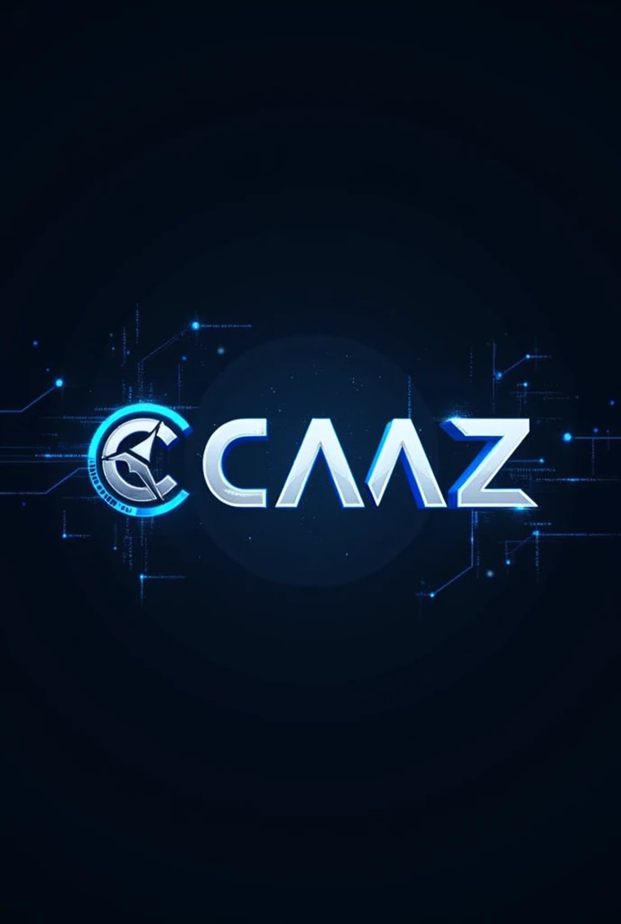 Make a logo with the name CAAZ , Make it systematic and IT