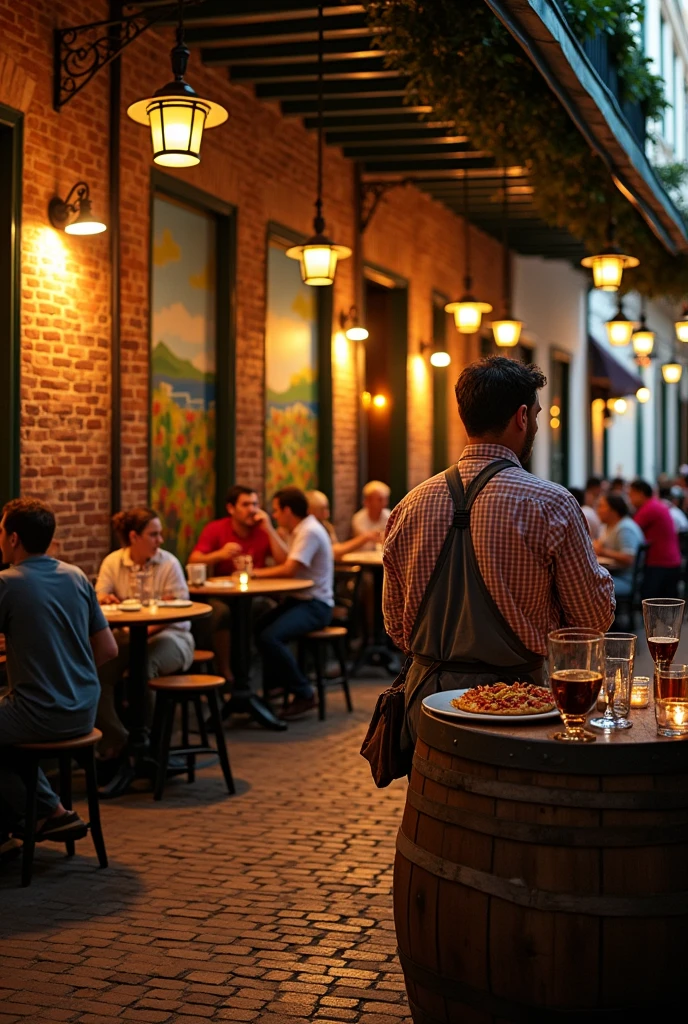 Pub italiano em nova Orleans com o nome "grotta"