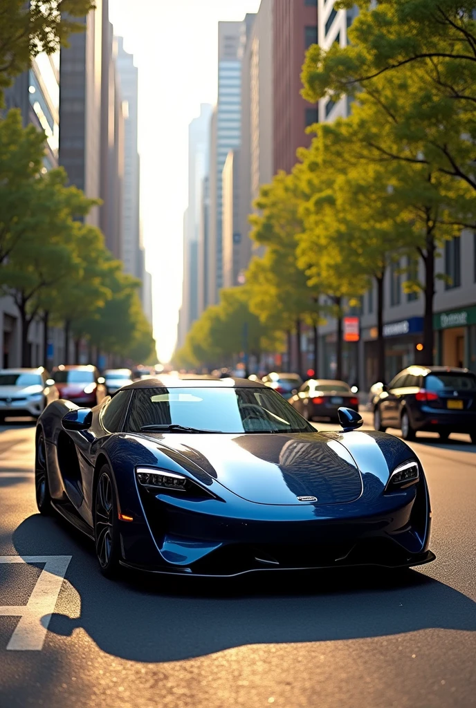 A car
