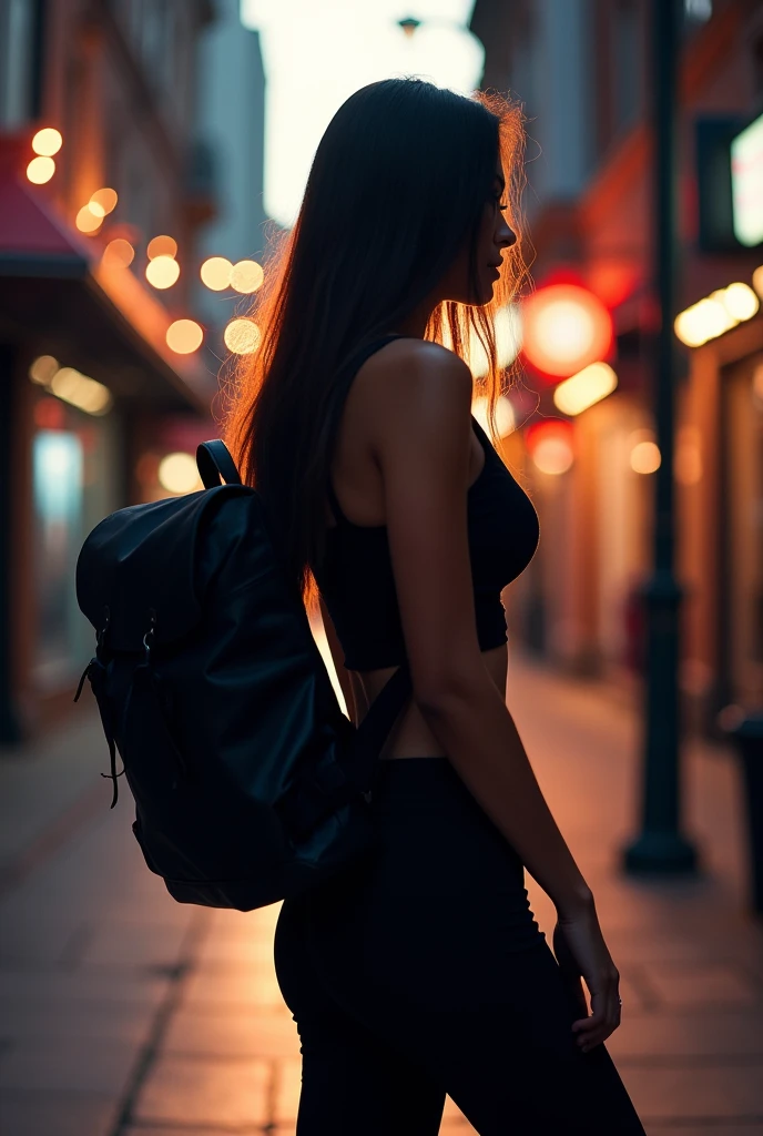Women's pack that doesn't show her face