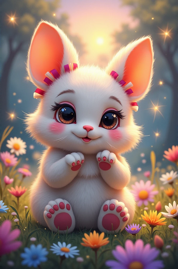 Cute little furry child