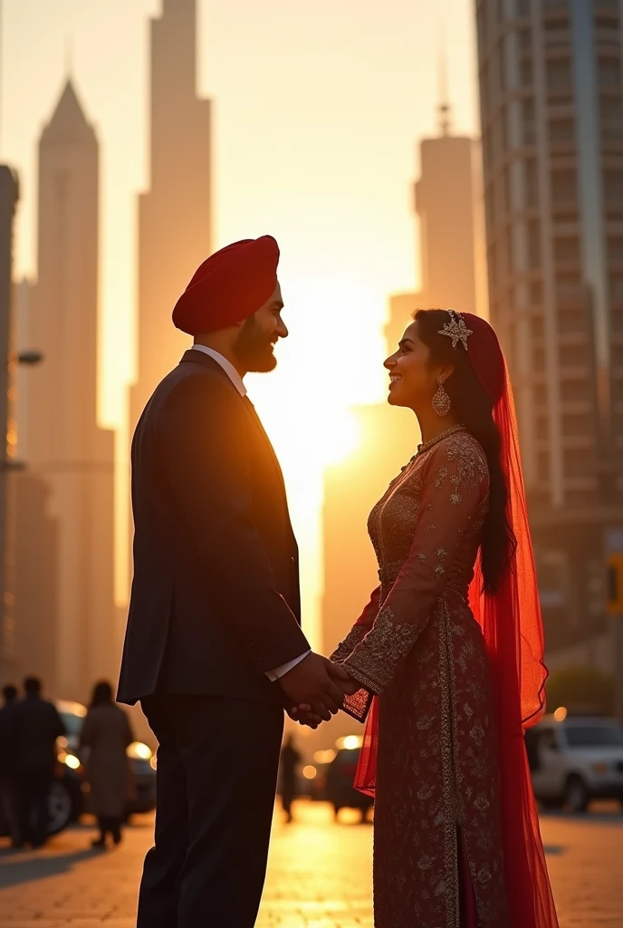 Sikh couple moving India to Dubai and getting successful 