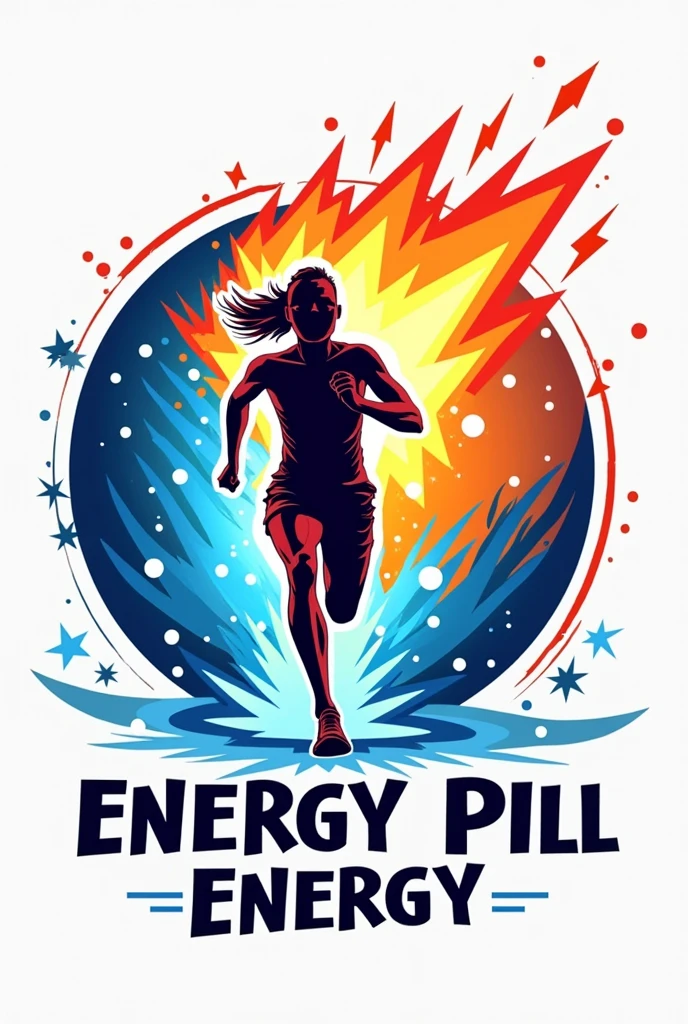 Can you make me a logo for a 3x2 promo on energy pills?